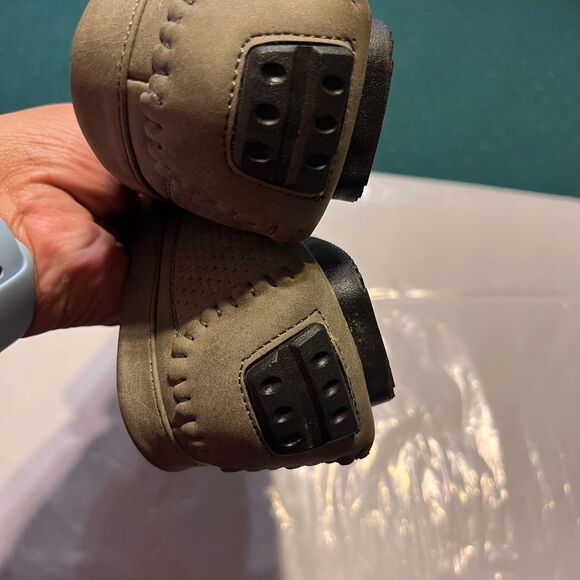 BRUNO MARC Grey Suede Driving Loafers Casual Slip-On Moccasins Comfort SZ-10 - Picture 7 of 7